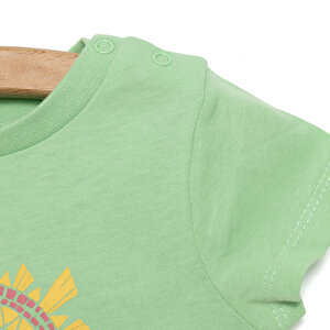 Basic Güneş Baskılı Tshirt Erkek Bebek