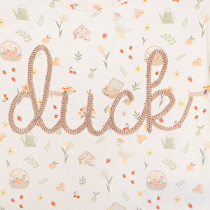 Yenidoğan Cute Duck Hırka Tshirt Tayt Kız Bebek Yenidoğan Cute Duck Hırka Tshirt Tayt Kız Bebek