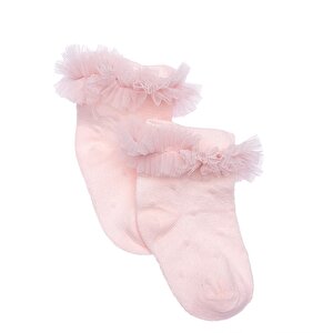 Kız Dantelli Çorap Kız Bebek