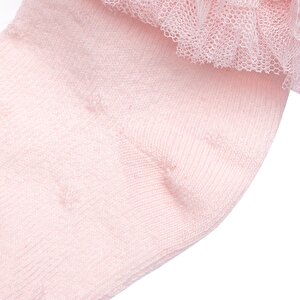 Kız Dantelli Çorap Kız Bebek