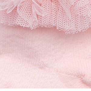 Kız Dantelli Çorap Kız Bebek