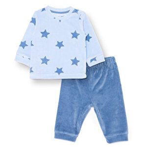 HelloBaby Yenidoğan Kadife S, Mavi, 3 Ay