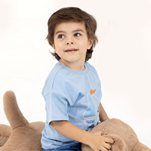 Little Sailor Erkek Tshirt-Şort Erkek Bebek