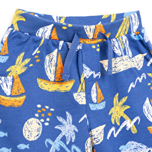 Little Sailor Erkek Tshirt-Şort Erkek Bebek Little Sailor Erkek Tshirt-Şort Erkek Bebek