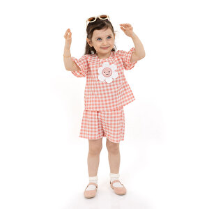 HelloBaby Flowers Kız Bluz-, Pembe, 9 Ay