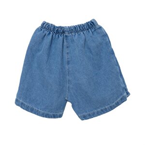 Spring Memories Kız Denim Şort Kız Bebek