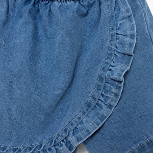 Spring Memories Kız Denim Şort Kız Bebek