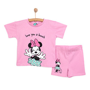 Disney Minnie Mouse Kı, Açık Pembe, 9 Ay