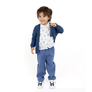 HelloBaby Little Sailor Er, Mavi, 9 Ay