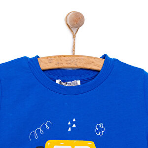 Cars&Roads Araba Baskılı Erkek Tshirt-Şort Erkek Bebek