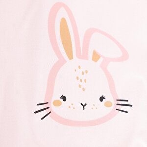 Tavşan Kız 2li Örme Bere Kız Bebek