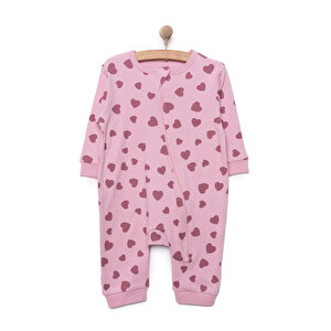 HelloBaby Kız Kalp Desenli, Pembe, 6 Ay