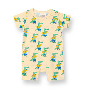 HelloBaby, Kısa Tulum, Sarı, 6 Ay