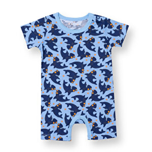 HelloBaby, Kısa Tulum, Mavi, 6 Ay