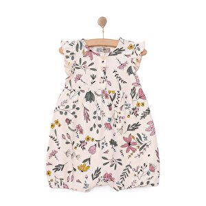 HelloBaby Kısa T, Ekru Baskılı, 6 - 9 Ay