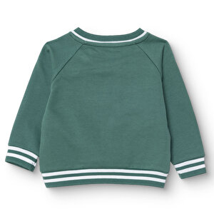 Erkek Bebek Camp Life Sweatshirt Bisiklet Yaka Uzun Kol Erkek Bebek Camp Life Sweatshirt Bisiklet Yaka Uzun Kol