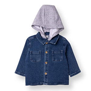 HelloBaby Circus Gömlek, Mavi, 6 - 9 Ay