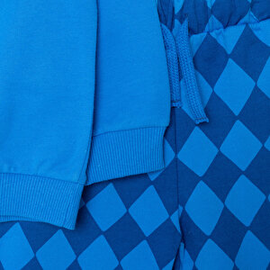 Erkek Bebek Circus Eşofman Takımı Şardonlu Bisiklet Yaka Uzun Kol Duble Paça Erkek Bebek Circus Eşofman Takımı Şardonlu Bisiklet Yaka Uzun Kol Duble Paça