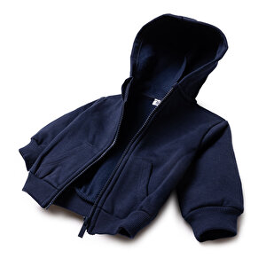 HelloBaby Kapüşonlu, Lacivert, 3 - 6 Ay