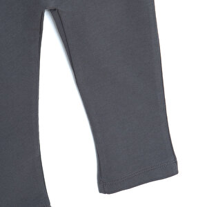 Erkek Bebek Cool Boy Salopet-Tshirt Bisiklet Yaka Uzun Kol Reçme Paça