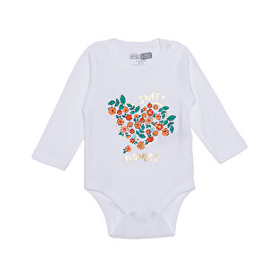 HelloBaby Uzun Kol Body, Bordo, 3 - 6 Ay