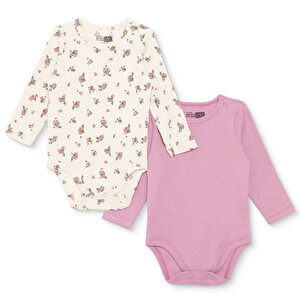 HelloBaby 2li Uzun Kol B, Ekru, 1 - 3 Ay