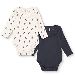 HelloBaby 2li Uzun Kol, Pembe, 1 - 3 Ay