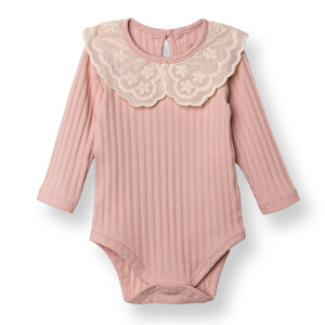 HelloBaby Uzun Kol Body, Pembe, 1 - 3 Ay