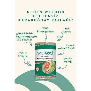 Glutensiz Karabuğday Patlağı 100 Gr Glutensiz Karabuğday Patlağı 100 Gr