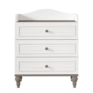 Line Gri 3 Çekmeceli Şifonyer Line Gri 3 Çekmeceli Şifonyer