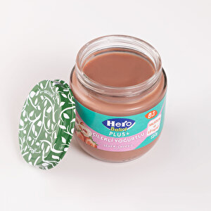 Prebiyotikli Çilekli Yoğurtlu Kavanoz Mama 120 gr