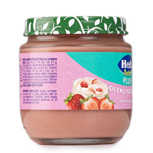 Prebiyotikli Çilekli Yoğurtlu Kavanoz Mama 120 gr