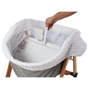 Seeper Doğal Ahşap Sallanabilen Katlanır Beşik Seeper Doğal Ahşap Sallanabilen Katlanır Beşik