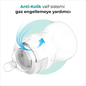 Silver Orta Akış PP Biberon 250 ml Silver Orta Akış PP Biberon 250 ml