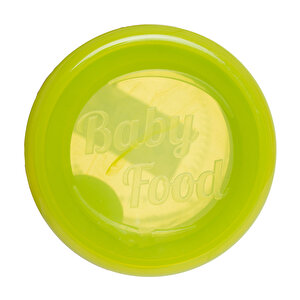  Cam Mavi Bebek Mama Kavanozu 200 ml