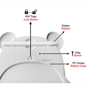 Dijital Panda Çizim Tableti 8,5"