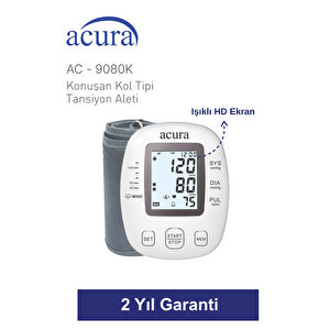 AC-9080K Konuşan Kol Tipi Tansiyon Aleti