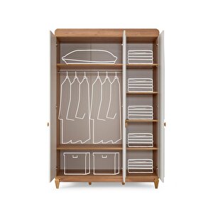 Happy 3 Kapılı Dolap