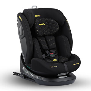 Kraft Move I-Size 0-36 Kg, Black Yellow