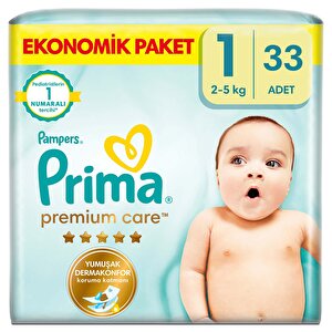 Prima PC İkiz Paket 1 Beden, 33 Adet