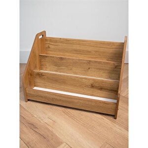 Anka Ahşap Montessori Yer Kitaplığı Naturel Anka Ahşap Montessori Yer Kitaplığı Naturel