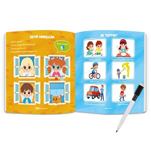 Konuşturan Yaz Sil 3'lü Kitap Seti Konuşturan Yaz Sil 3'lü Kitap Seti