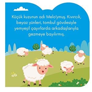 Eğlenceli Hayvanlar Serisi Küçük Kuzu Melo Bebek Masal Kitabı Eğlenceli Hayvanlar Serisi Küçük Kuzu Melo Bebek Masal Kitabı