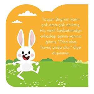 Eğlenceli Hayvanlar Serisi Küçük Neşeli Tavşan Bebek Masal Kitabı Eğlenceli Hayvanlar Serisi Küçük Neşeli Tavşan Bebek Masal Kitabı