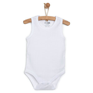 HelloBaby Beyaz Atlet Body,Yenidoğan