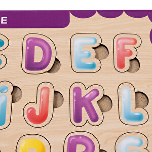 Ahşap Alfabe Eğitici Set