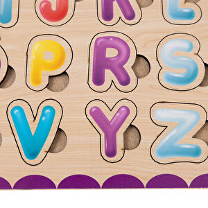 Ahşap Alfabe Eğitici Set