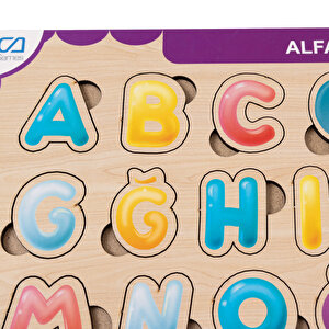 Ahşap Alfabe Eğitici Set