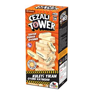 Ahşap Denge Oyunu Cezalı Tower