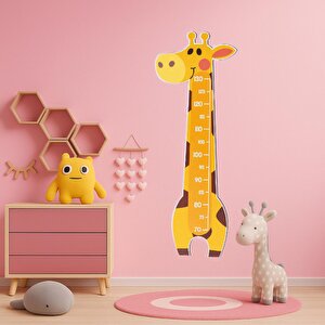 Montessori Ahşap Zürafa Boy Cetveli